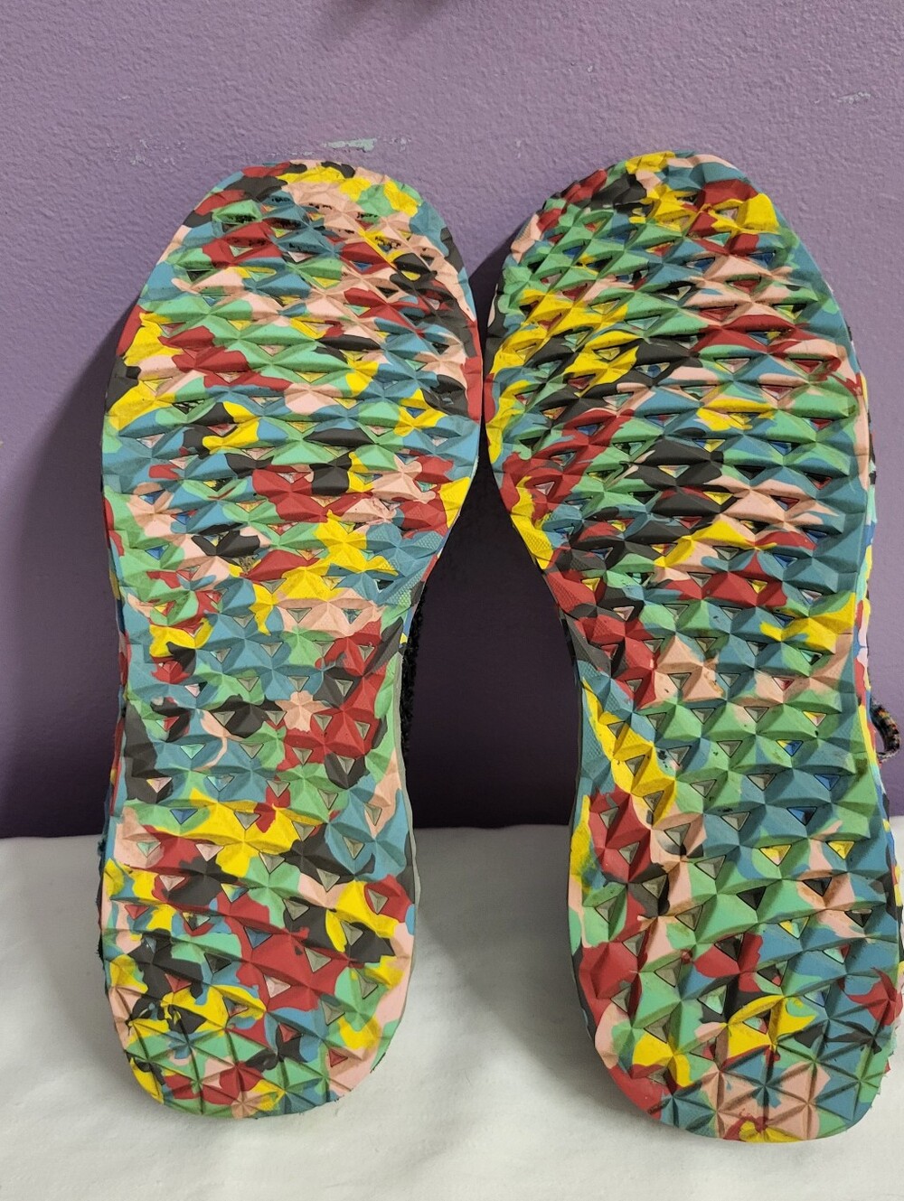 Colorful NOBULL Wild Runners All Day Knit Sneakers Slip-on Shoes Unisex Mens 8.5 - Picture 13 of 14